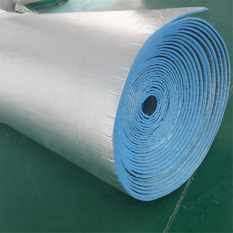 Radiant Aluminum Foil Foam Sheet XPE Heat-Isolated Building Roof/Floor Material Construction Insulation Board - PAIDU