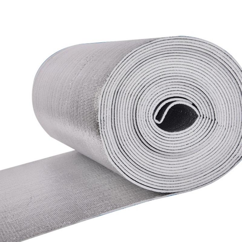 Factory Aluminum Foil XPE Foam Heat-insulation Flame Retardant Quakeproof Panel Thermal Insulation Material -PAIDU